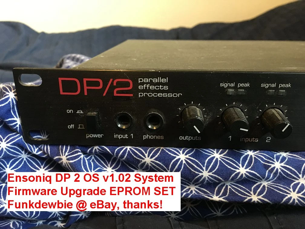 Ensoniq DP/2 OS 1.02 EPROM Firmware Upgrade SET / New ROM Final