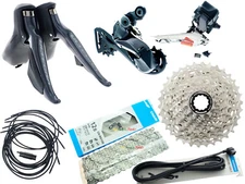 Shimano Ultegra Di2 R8150 2x12 Spd Rim Brake Group Kit w/Wires READ