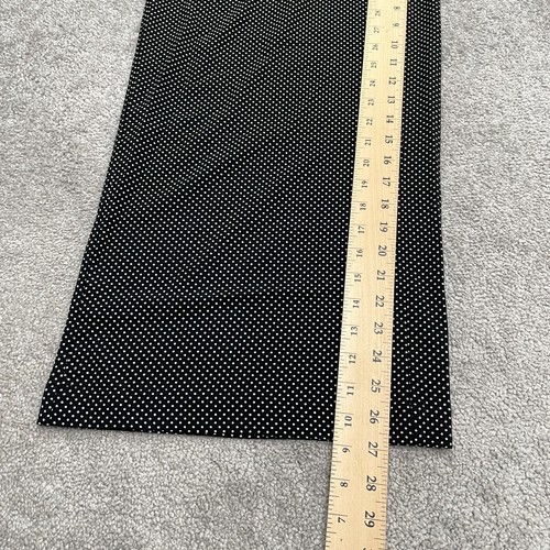 Adrianna Papell Wide Leg palazzo pants Womens 12 Black polka Dot Elastic 28x27 - Picture 8 of 10