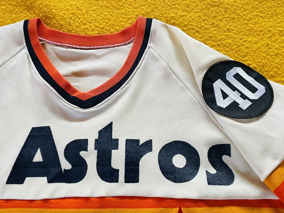 Houston Astros Jose Cruz 25 Tequila Sunrise Jersey & NIKE DriFiT