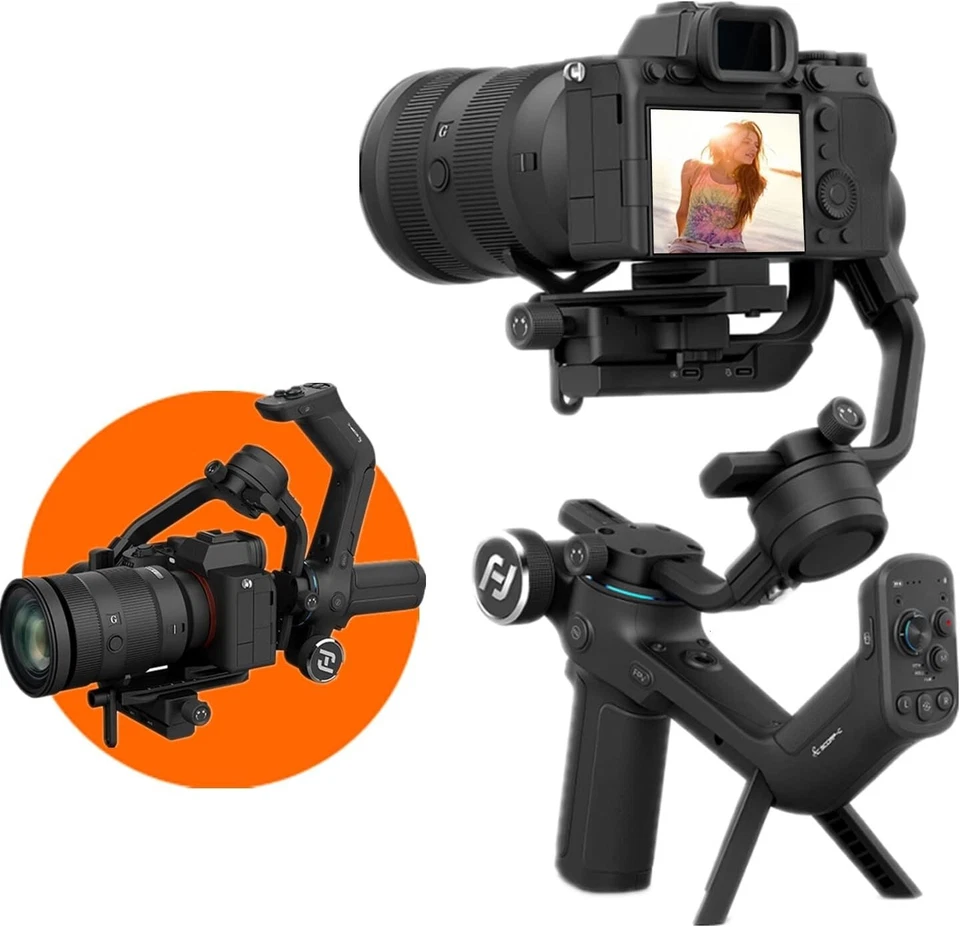 FeiyuTech SCORP-C Camera Stabilizer 3-Axis Gimbal for DSLR/Mirrorless Camera - Image 4 of 4