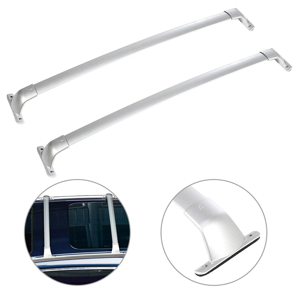 Barra transversal para portaequipajes portaequipajes de techo de aluminio Infiniti QX60 JX35 2014-2021 Foto 4 de 4