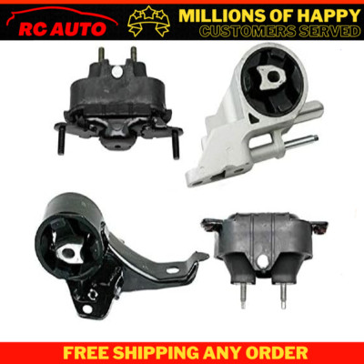 Fits 2008-2010 Chevrolet Malibu 3.5L AUTO Motor&Trans Mount Set 4pcs