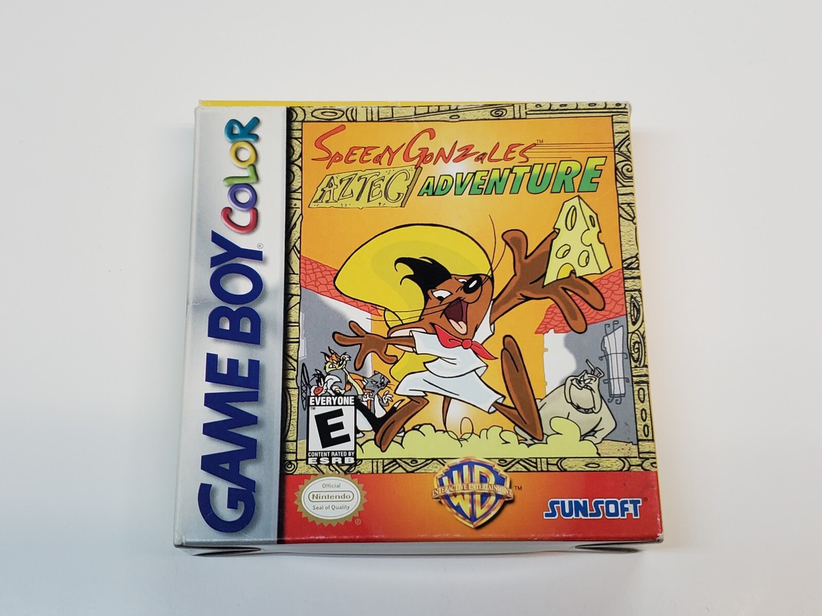 Speedy Gonzales Aztec Adventure Game Boy Color Empty Box Only No