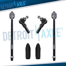 Front Inner Outer Tie Rods Kit for 2005 2006 2007 2008 2009 2010 Ford Mustang