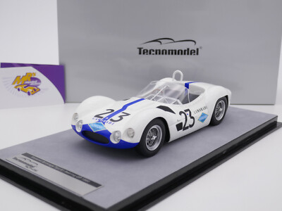Tecnomodel TM18-276E # Maserati Birdcage Tipo 61 Sebring GP 1960 '' Moss '' 1:18