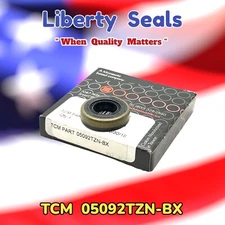 TCM 05092TZN-BX NBR Carbon Steel Oil Seal, TZN Type  By Dichtomatik