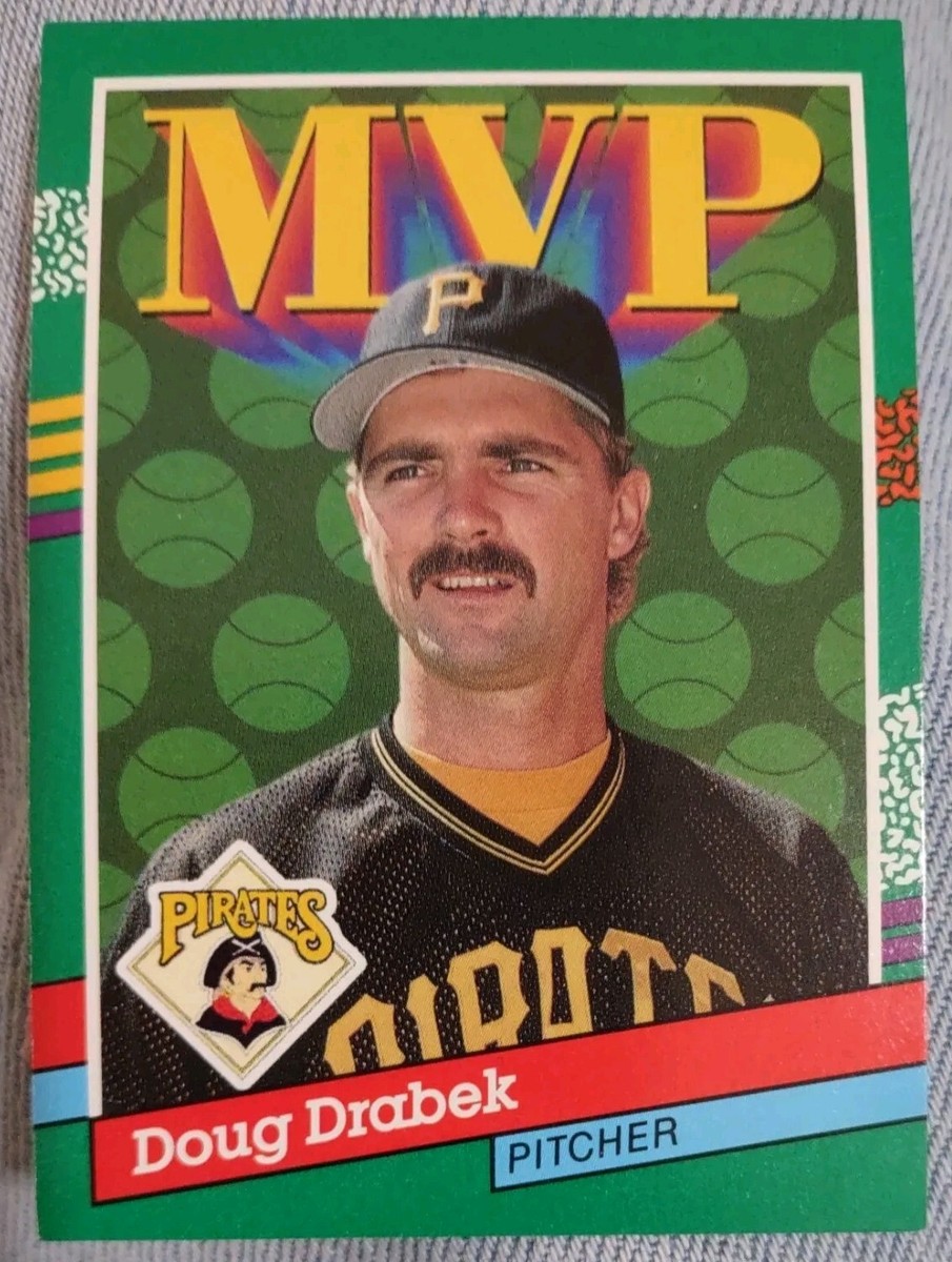 Error Card-(No Period INC) 1990 Leaf MVP Doug Drabek #411 Baseball