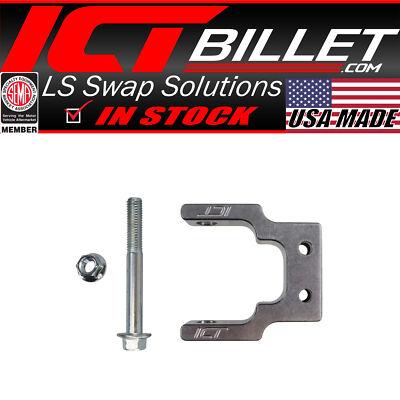 ICT Billet LS Corvette (& Camaro LS3 L99) Alternator Adapter / Extension Bracket