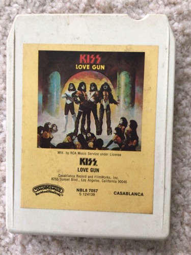 8 TRACK TAPES KISS, TEMPTATIONS, CHEAP TRICK IN GOOD CONDITION UNTESTED - Picture 4 of 8