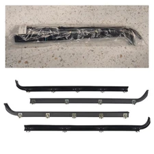 4 & Inner Outer Window Sweep Felts Seals Weatherstrip Kit For Ford F-150 250 350