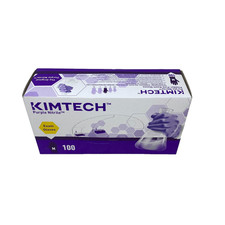 Kimtech Kimberly Clark Nitrile Exam Gloves Medium Purple 55082, Pack of 100