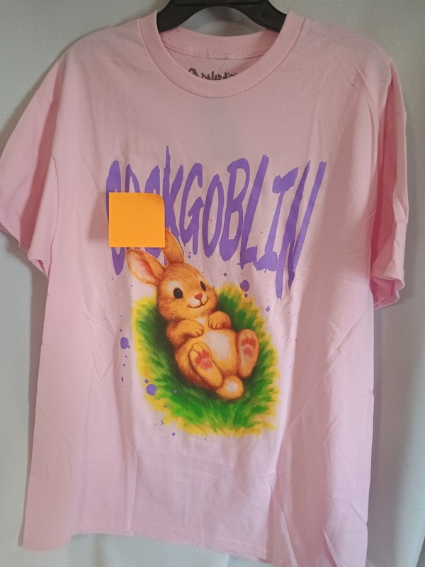 C***goblin Bunny Funny Graphic Adult T-SHIRT SZ L    (27)