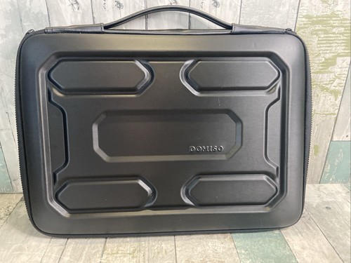 DOMISO 17 Pouces Housse Ordinateur Portable avec Poignée Antichoc Sac Ordinateur Étanche