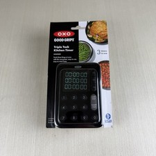 OXO Good Grips Digital Triple Timer with Back...