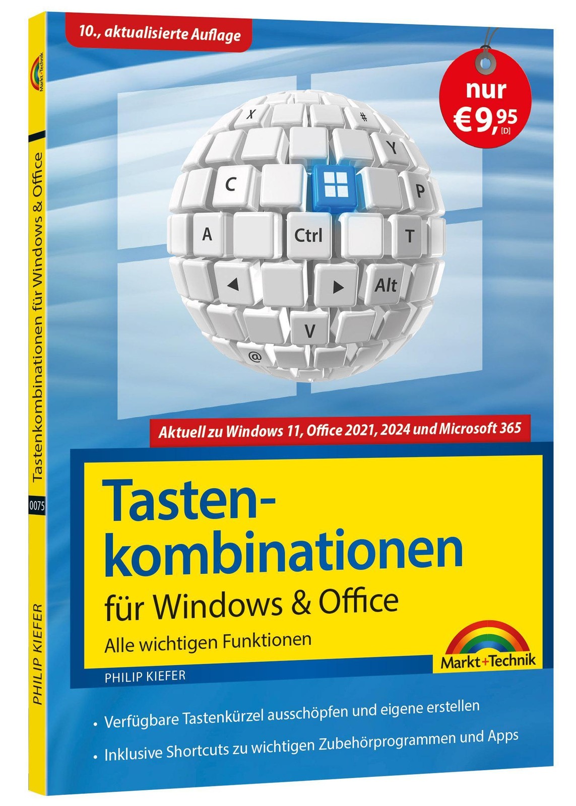 Markt+Technik Verlag Tastenkombinationen Für Windows 11 10 8.1 7 & Microsoft 365 Office 2024 - 2010 - Alle Wichtigen Funktionen - Image 2