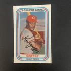 1976 Kellogg's 3-D Superstars Baseball Ken Griffey #44 PSA 5