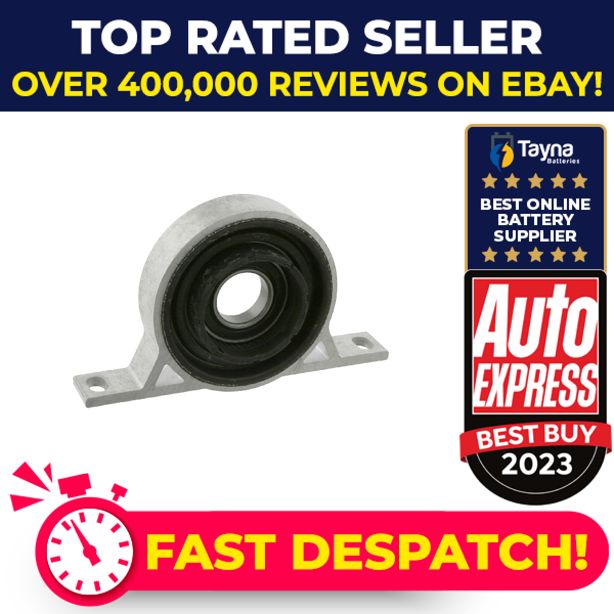 Propshaft Mounting fits BMW X3 E83 3.0 03 to 08 26127521855 Febi Quality New