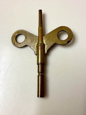 Vintage Seth Thomas Double Ended Original Square Drive Clock Key 3-1/8 L