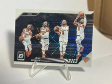2024-25 Panini Donruss Optic Jalen Brunson Phazes SSP Case Hit New York Knicks
