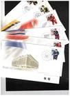 CANADA 2014 SIX NHL  HOCKEY ALL STAR "P" on FDC cat  MNH  BOX 537