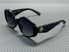 TORY BURCH TY7217U 1709T3 Black Grey Gradient Polarized Women's 55 mm Sunglasses