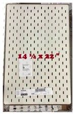 IKea SKADIS White Pegboard 14  x 22 " Wall Organizer Tool Storage SK DIS New