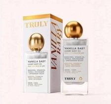 TRULY - VANILLA BABY LUXURY BODY OIL - 1.7oz - NEW