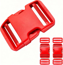 2" Buckle Quick Side Release Buckles for 2inch 50mm Nylon Webbing, Plastic Repl