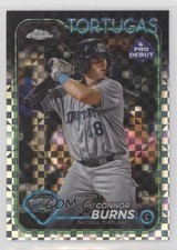 2024 Topps Pro Debut Chrome X-Fractor Connor Burns #PDC-49 1dh2
