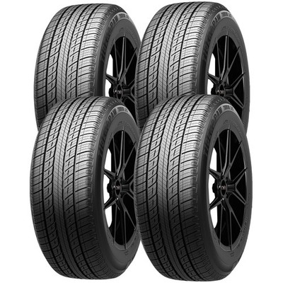 (QTY 4) 215/65R15 Uniroyal Tiger Paw Touring A/S 96H SL Black Wall Tires