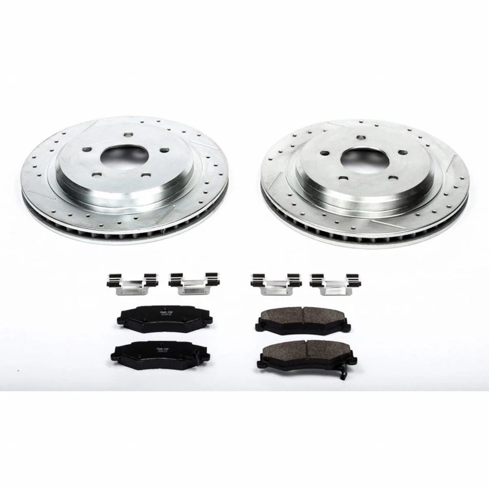 Power Stop Brake Kit For Cadillac XLR 2004-2009 Rear Z23 Evolution Sport - Image 2 of 4