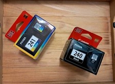 Canon PIXMA CL-241 Color PG-240 Black Inkjet Cartridges for MG2120-3520