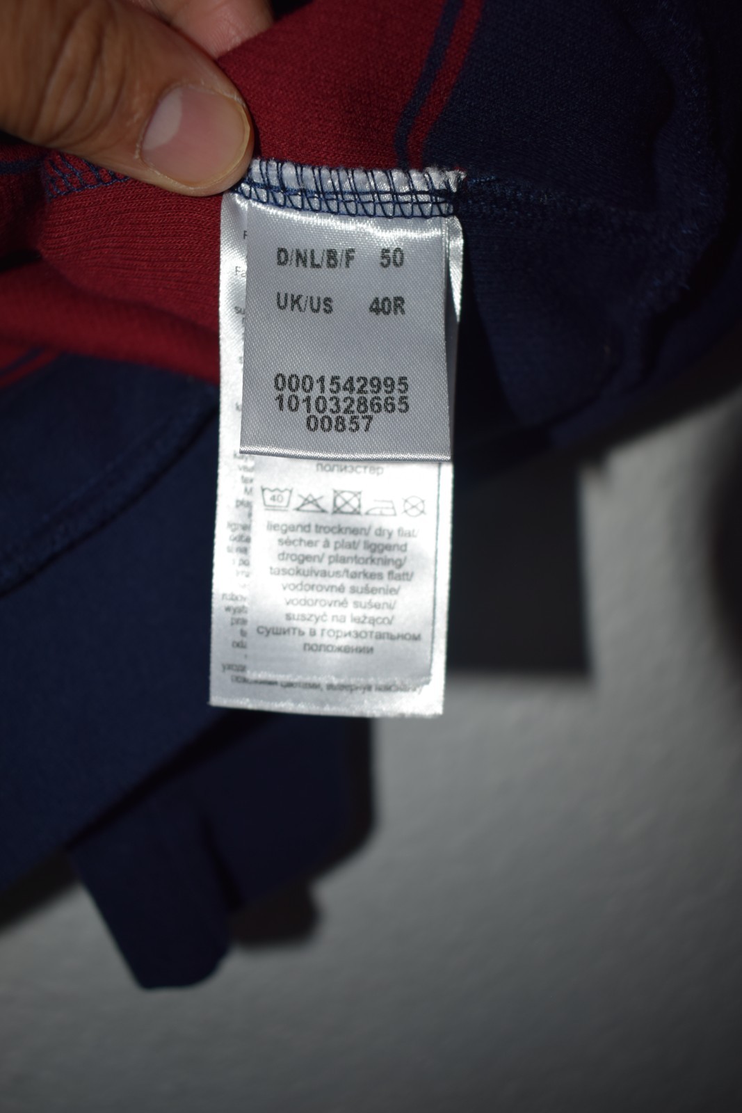 Roger Kent Men's Quarter-Zip Striped Pullover Sweater - Size 40R image 8