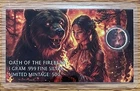 HAYLEYBUG MINT OATH OF THE FIREBEAR 1 GRAM .999 FINE SILVER ROUND