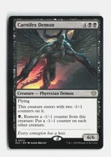 Carnifex Demon 72 Commander: Lorwyn Eclipsed MTG NM