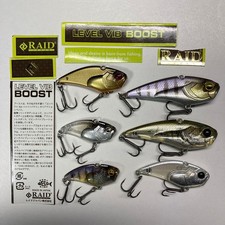 RAID JAPAN Level Vibe Boost Lures 5g-18g 6 Sets Unused Fishing Equipment