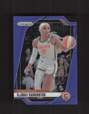 2024 Panini Prizm WNBA #118 DiJonai Carrington Blue Prizms #/199