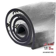 6sqft Car Sound Deadening Mat, 236mil (6mm) Closed Cell, 6sqft (1 Roll)
