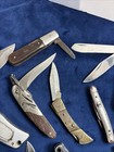Lot Of Folding Pocket Knife Barlow Sabre Schrade Fish Knife Parts Or Repair — photo 4