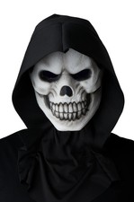 Brand New Light Up Skull Mask White