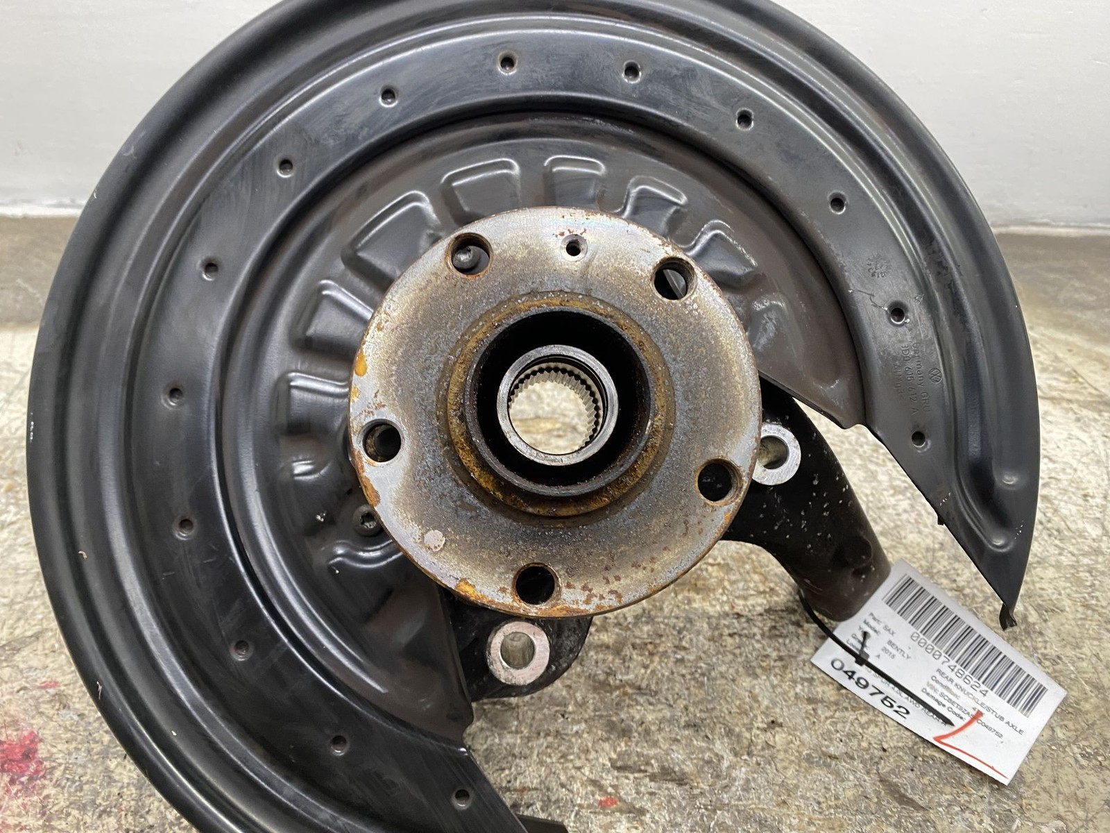 Bentley Flying Spur 2013-2019 REAR+RIGHT Steering knuckle