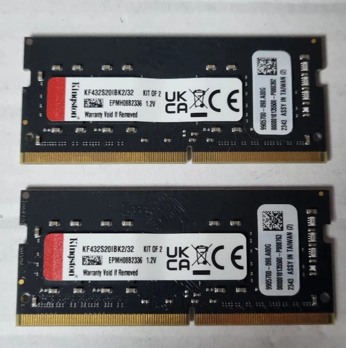 Kingston DDR4 SDRAM Memory (RAM) 2 Modules for sale | eBay UK