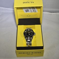 Invicta 9307 Mens Pro Diver Quartz Stainless Steel Bracelet Watch New In Box