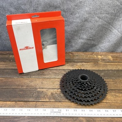 SunRace CSM983 Cassette 9 Speed 11-46T 46T Black Shimano MTB Bike