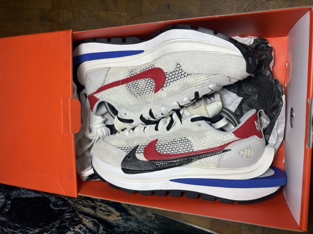 Size 8.5 - sacai x Nike VaporWaffle Sail 194499404354| eBay