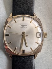 Dugena Safety Handaufzug Vintage Armbanduhr. Dugena 1180 Bifora 130 CLD