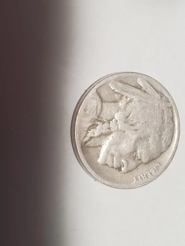 1919-D Buffalo Nickel GOOD Original Toning & NO Issues Indian Head 5c Coin