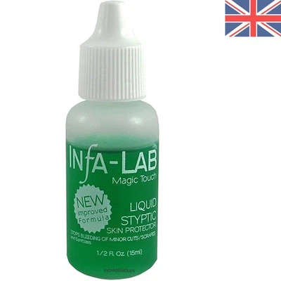 MAGIC TOUCH Liquid Styptic: 15ml Wound Protector for Quick Bleeding Relief