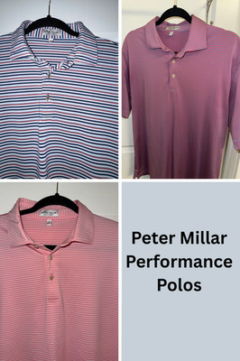 Peter Millar Performance Polos, Medium